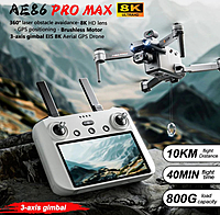 AE86 Pro Max 8K GPS Drone with 3-Axis Gimbal & Brushless Motor