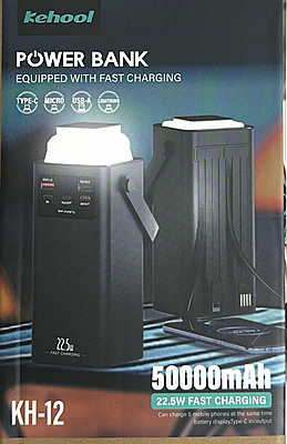 Kehool KH-12 50000mAh 22.5W Fast Charging Power Bank