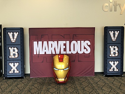 Tension Fabric Banner Stand 24x 90" Tension Fabric Banner Stand 24x 90"