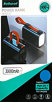 KeHool 30000mAh Power Bank with LED Flashlight & Fast Charging
