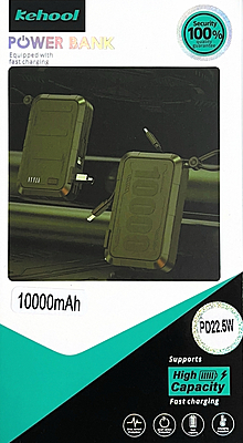 KeHool 10000mAh Power Bank PD22.5W Fast Charging Portable Charger