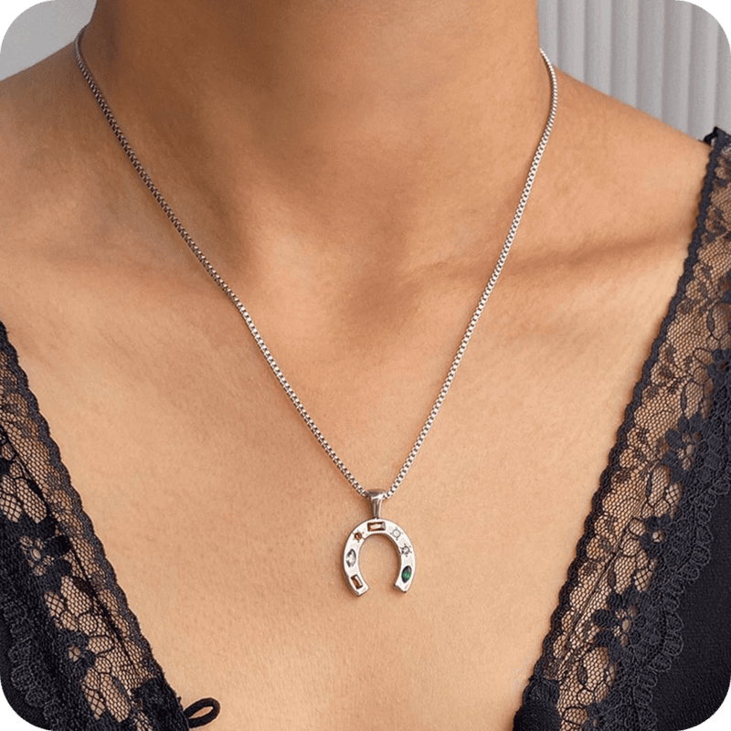 Horseshoe Silver Rainbow