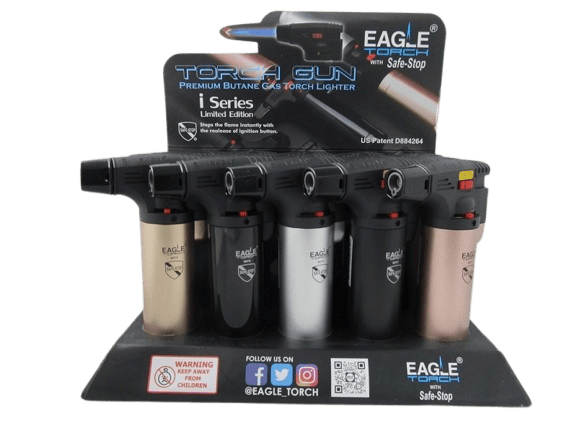 Eagle Torch® - 4" Metallic Side Torch Gun - 15CT