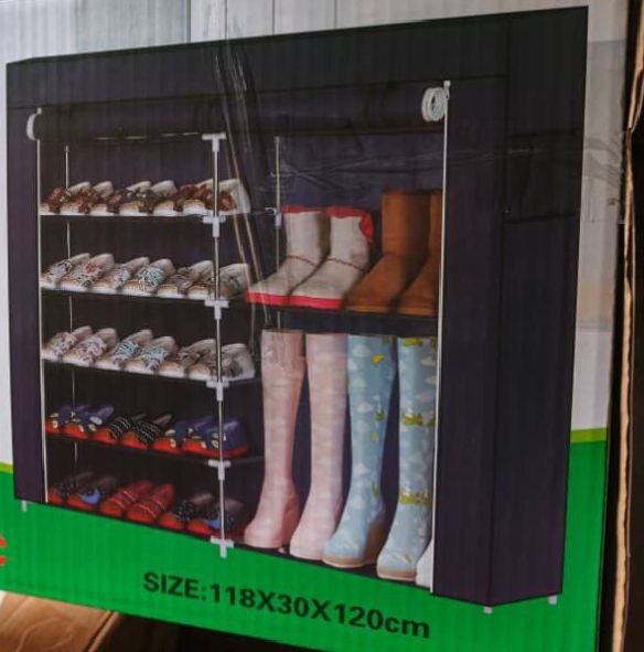 DOUBLE PHASE DUST PROOF & DAMP PROOF SHOE RACK