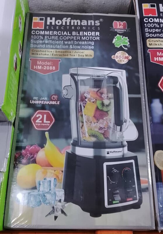HOFFMANS  2L HIGH QUALITY BLENDER WITH SOUND PROOF