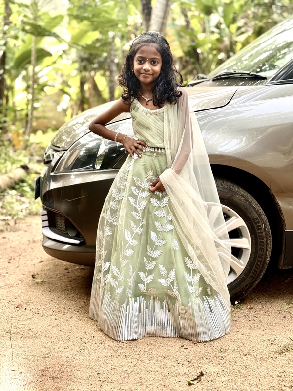 Kids Lehanga Stitching