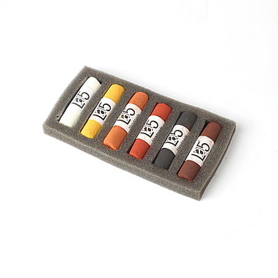 La5 Hand Made Soft Pastel Sticks Set of 6