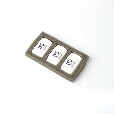 La5 Hand Made Soft Pastel Chunky White Set - 1