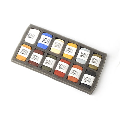 La5 Hand Made Soft Pastel Chunky Set - 1 (12Colours)