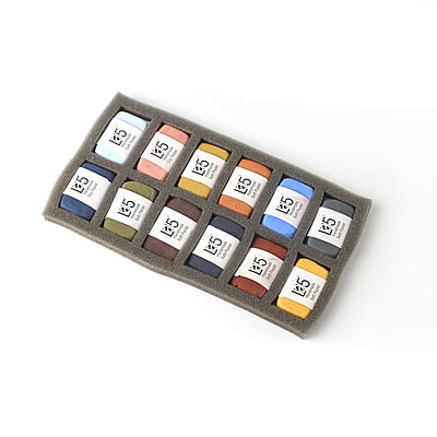 La5 Hand Made Soft Pastel Chunky Set - 2 (12Colours)