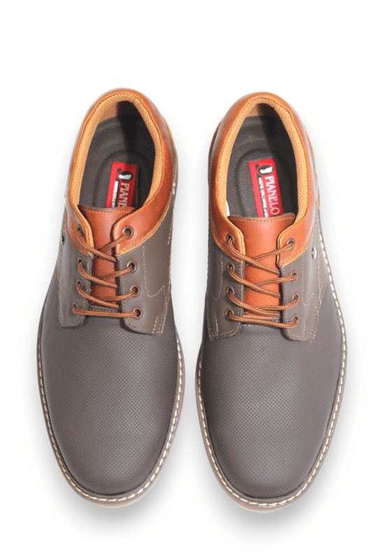 Zapato Cordón Pianelo Café