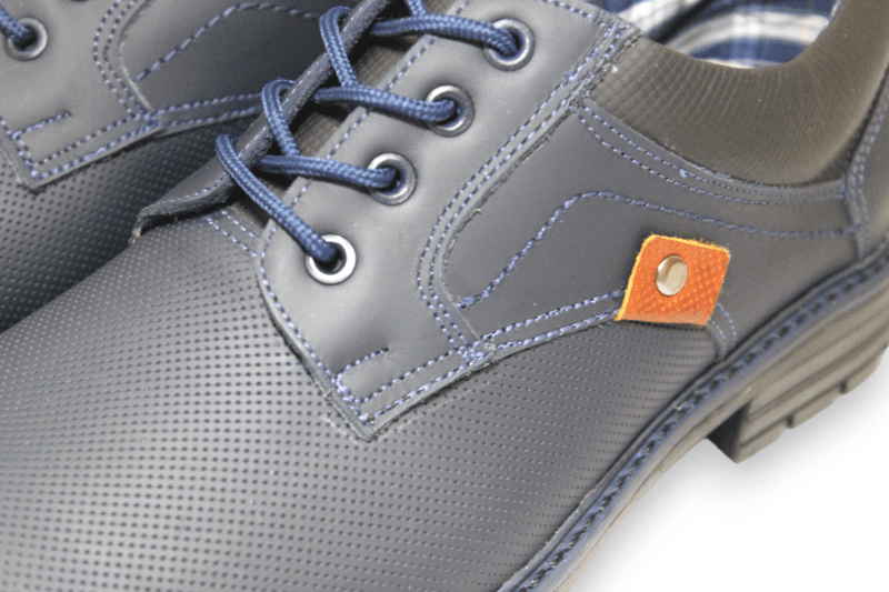 Zapato Cordón Pianelo Azul