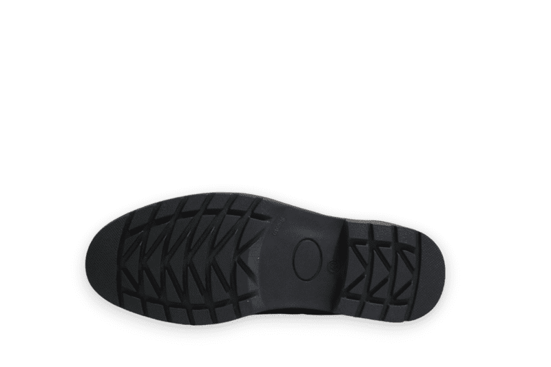 Zapato Cordón Pianelo Azul con Talón Café