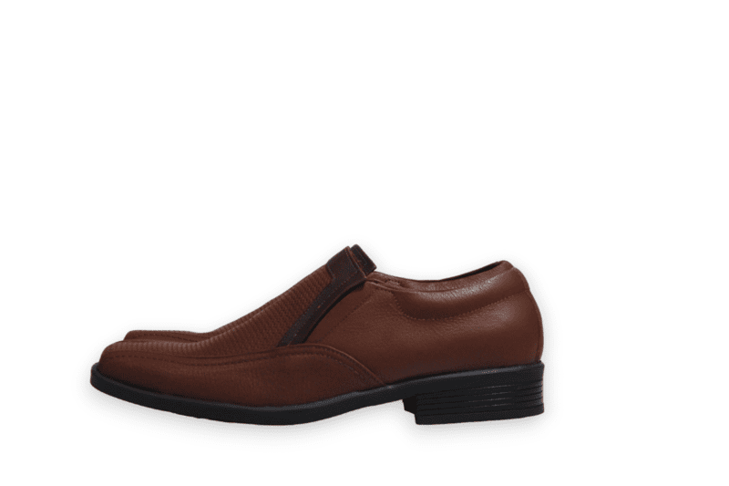 Mocasín Pianelo Miel con Borde Lengueta Café