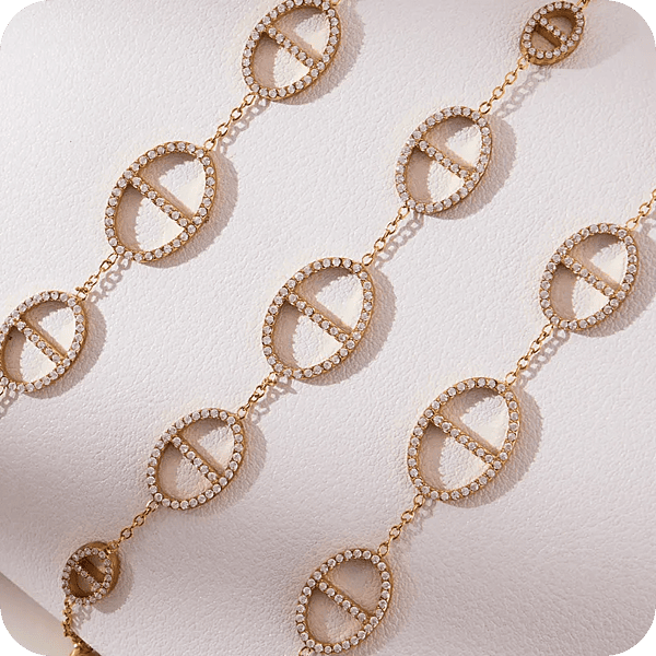 Hermes Delicate Zircons Bracelet