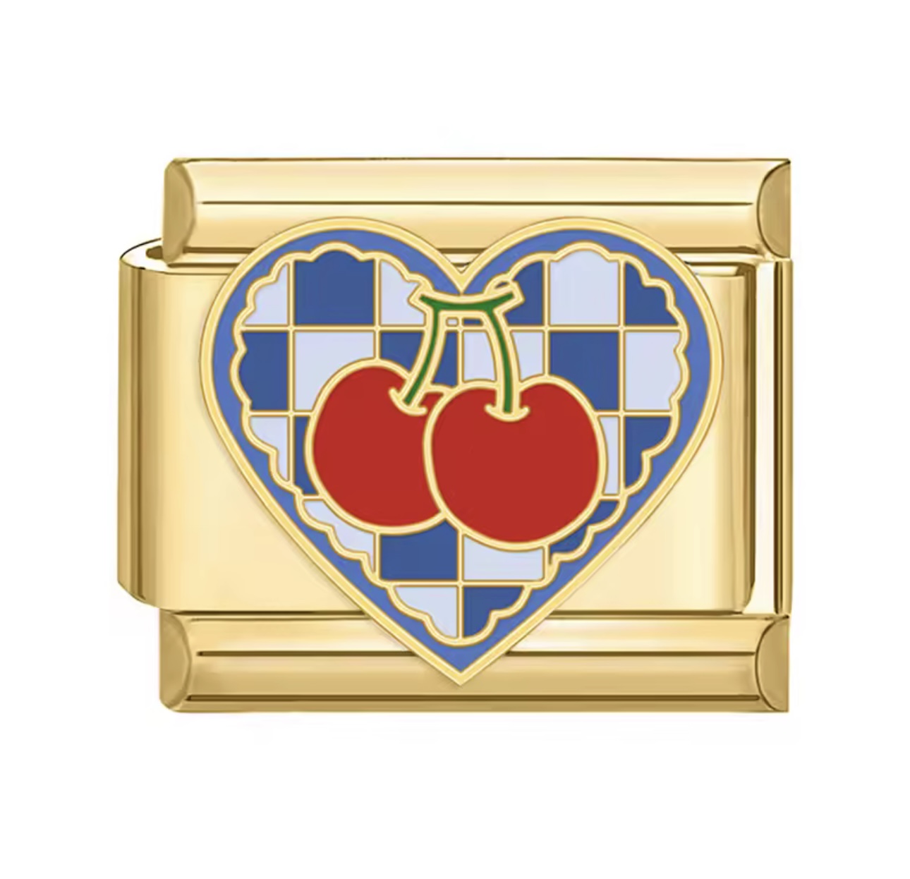 Golden Cherries Blue