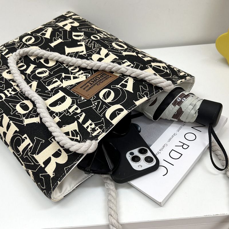 ALPHABET TOTE BAG