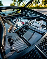 2017–2023 Audi R8 5-Piece 2x2 Carbon Fiber Engine Bay Kit | Full Under-Hood Upgrade