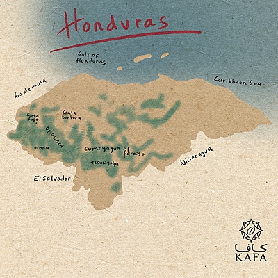 Honduras - Red Honey - Carlos Mejia - Finca La Velentina - IHICAFE 90 (10 KG) - K22232