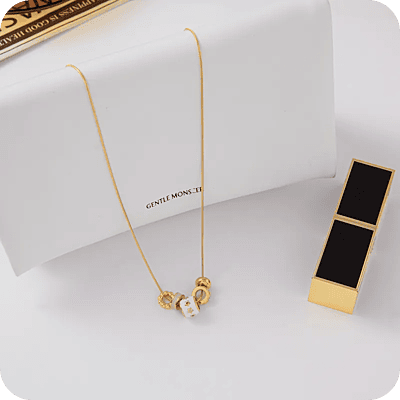 Little Star Ring Necklace