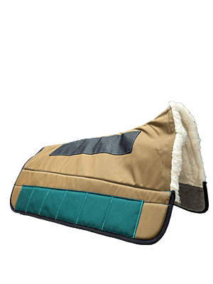 30" Teal Accent Western Pad