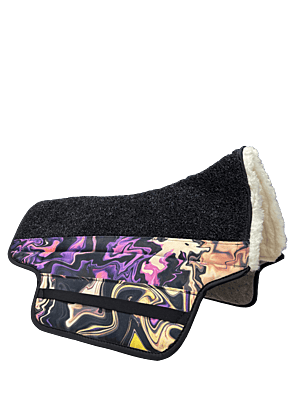 Round Skirt Bob Marshall Liquid Print