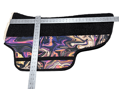 Round Skirt Bob Marshall Liquid Print