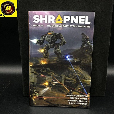 BattleTech : Shrapnel, Issue #4 (the Official BattleTech Magazine) by InMediaRes