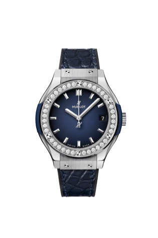 TITANIUM DEEP BLUE DIAMONDS -33mm