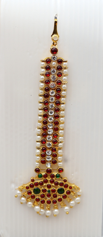 Forehead Pendant/Nethi Chutty/Maang Tikka - Artificial Temple Jewellery