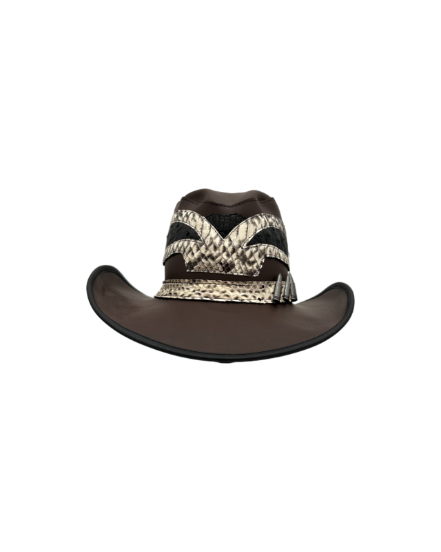 Arenas Bros Legend Ostrich X Boa - Brown Arenas Bros Legend Ostrich X Boa - Brown