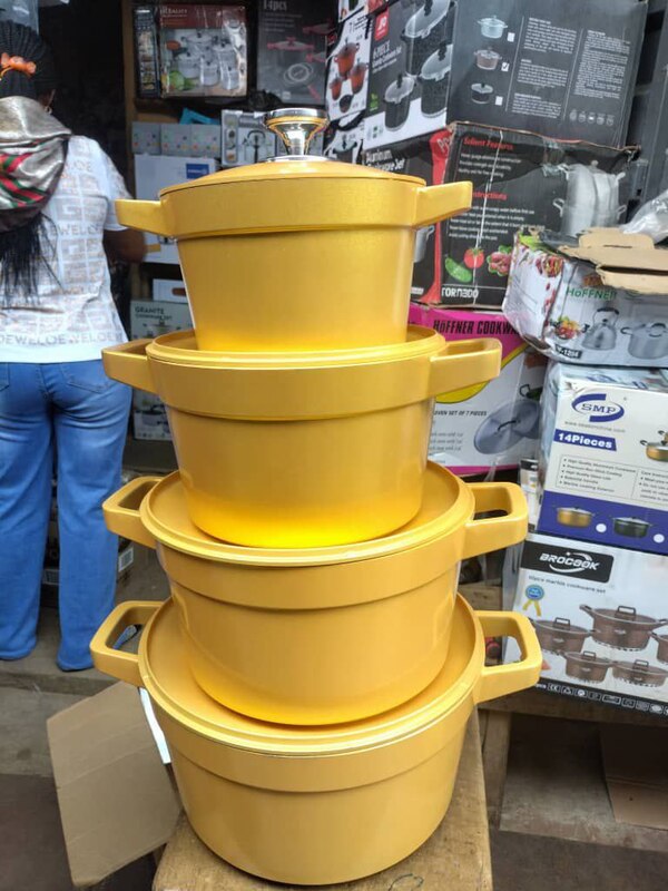 BROCOOK YELLOW BEAUTY COOKWARE