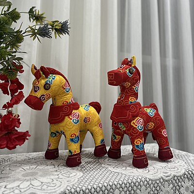 Long Vân Trường mã - Vải In Họa Tiết