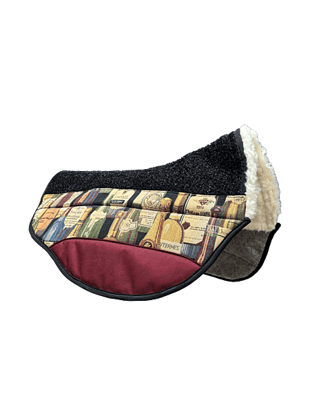 Dryback Barrel with Wine Print