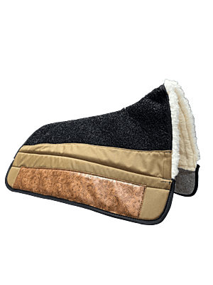 30" Tobacco with Paisley Mule Pad