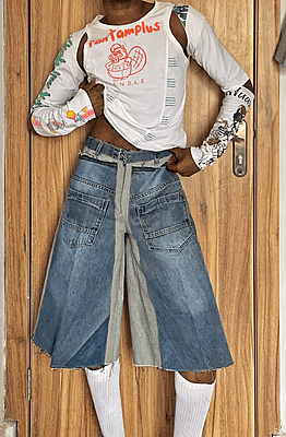 3/4 jeans