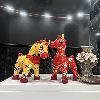 Long Vân Trường mã - Vải In Họa Tiết