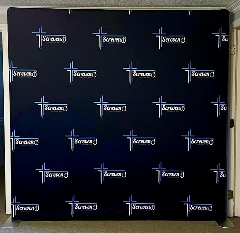 8ft x 10ft Step and Repeat Backdrop 8ft x 10ft Step and Repeat Backdrop