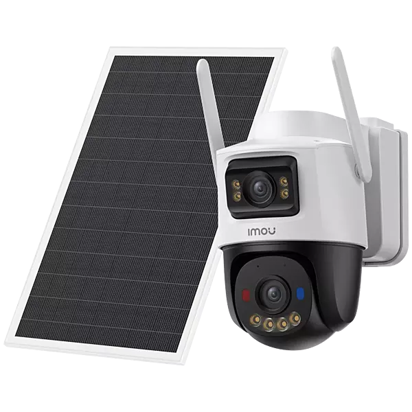 IMOU Dual AOV 10MP 4G Wi-Fi Solar-Powered Pan Tilt Security Camera Dual Lens 10000mAh Battery Color Night Vision IPC-SA70F-10M1T