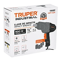 IMP-1/2N Llave neumática de impacto, industrial, 1/2' de 900 w Truper