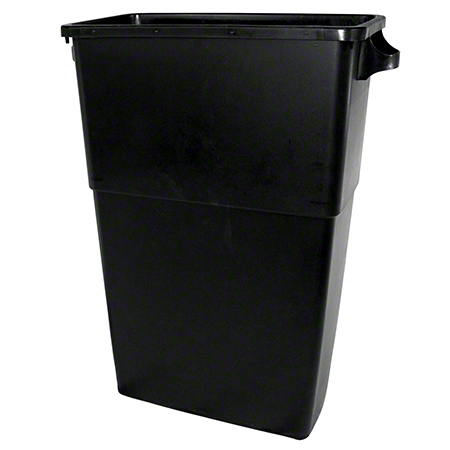 Impact® Thin Bin® Container - 23 Gal., Black 4/CS