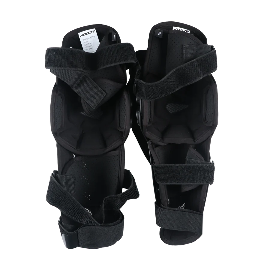 AXOR IMPACT-X KNEE GUARD BLACK/RED