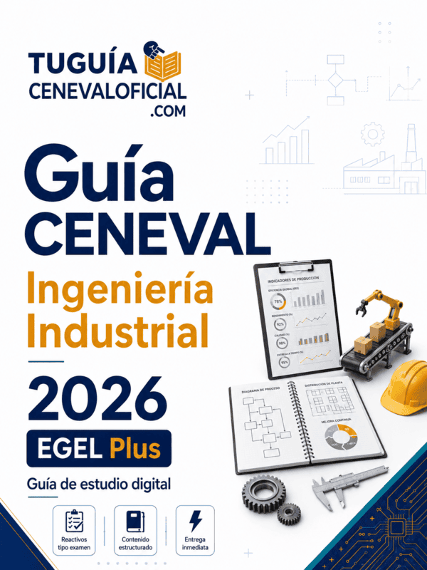 Guía CENEVAL Ingeniería Industrial 2026