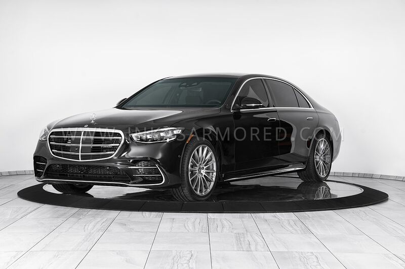 Armored Mercedez-Benz S-Class