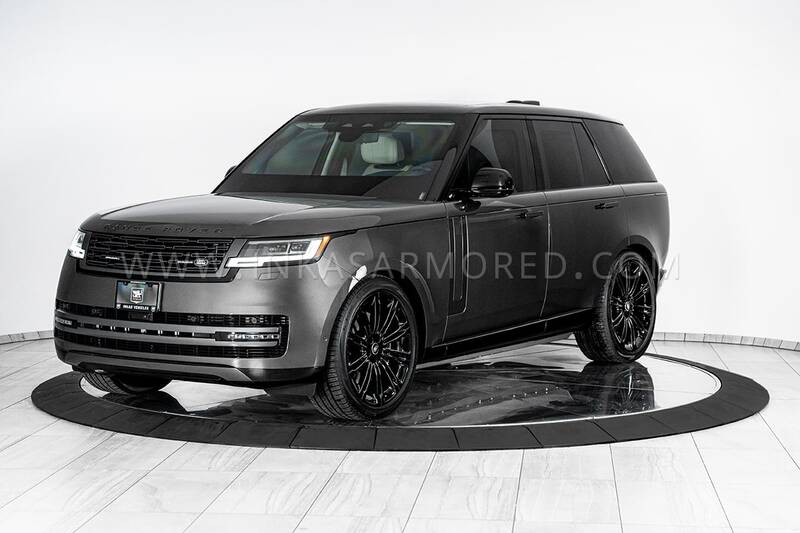 Armored Land-Rover Range Rover