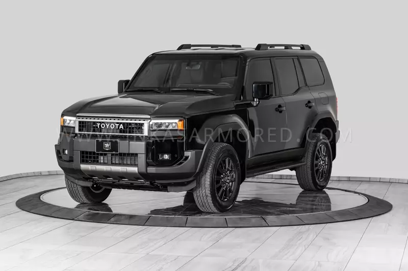 Armored Toyota Land Cruiser Prado