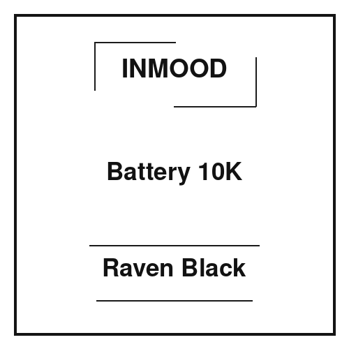Inmood Battery 10K Raven Black