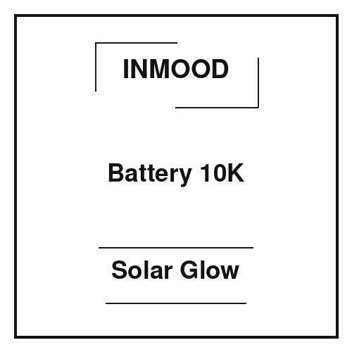 Inmood Battery 10K Solar Glow