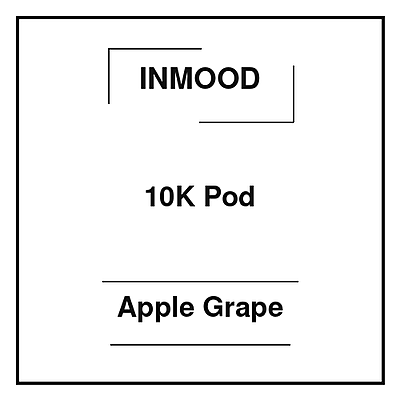 Inmood Pod 10K Apple Grape