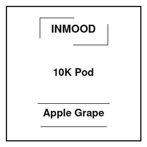 Inmood Pod 10K Apple Grape Inmood Pod 10K Apple Grape